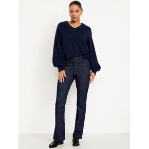 Old Navy High-Waisted Pixie Flare Pants - Dark Wash in Kuwait