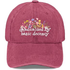 YIYHKPU RADICALIZED by Basic Decency-4 Hat for Women Low Profile Washed Distressed in Saudi Arabia