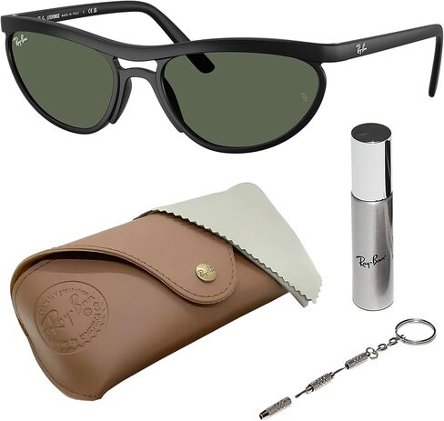 Ray-Ban RB4453 PREDATOR LITEFORCE Square-Round Shaped Sunglasses for Men & Women with Official RAYBAN Eyewear Kit in Saudi Arabia
