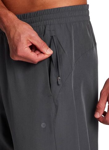 بنطال RBX Active للرجال للتمرين، سريع الجفاف وخفيف الوزن مستقيم الساق للمشي لمسافات طويلة مع جيب بسحاب in Saudi Arabia