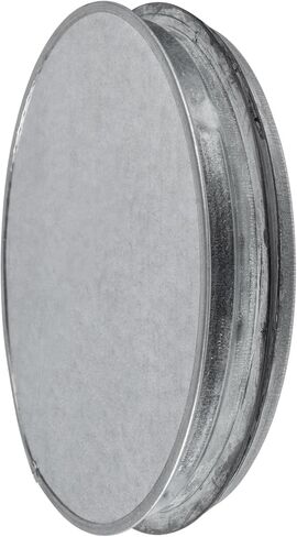 2Pack Calvanized Duct Duct Cap - 6 بوصة مع حشية مطاطية لتناسب أفضل - متوفر بأحجام مختلفة لتناسب احتياجاتك in Kuwait