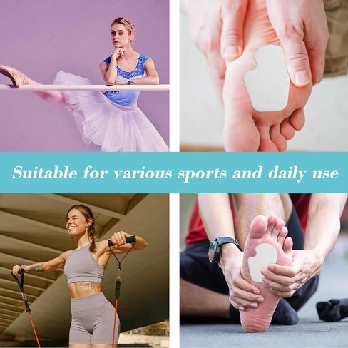 YBEATY 20 Pcs Metatarsal Feet Pads Felt Foot Sesamoiditis Pad Small Feet Dancers Cushion Comfort Dancing Pain Relief Pads Thick Self Adhesive Support Cushion for Women Men in Saudi Arabia