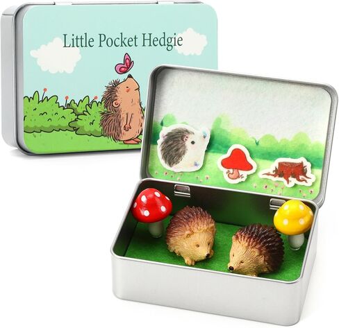 Little Pocket Whale, Mini Ocean in a Tin Box, Travel Buddy, Cute Collectible Whale Keepsake, Friendship, Thoughtful Gifting, Gift for Coworkers in Kuwait