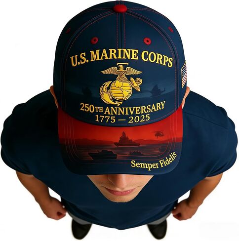 KeHaYi American Military, Military Enthusiast Cap 250th Anniversary Cap The Pattern has a Strong Three-Dimensional Effect and is exquisitely Embroidered. in Saudi Arabia