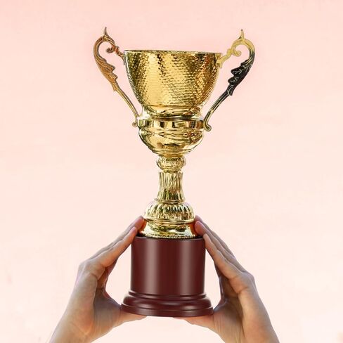 Chunful 1 Pack 3.94 x 3.94 Cherry Wood Base Trophy Base DIY Round Stand فارغ للجوائز الجوائز الجوائز التماثيل الكؤوس عرض موقف الناهض in Kuwait