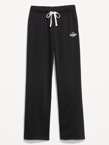 Old Navy Extra High-Waisted Vintage Logo Sweatpants - Black Jack in Saudi Arabia