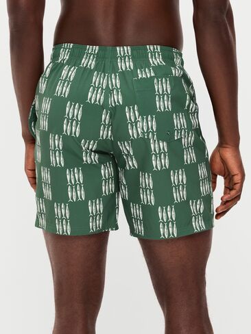 Old Navy Swim Trunks -- 7-inch inseam - Green Fish in Saudi Arabia