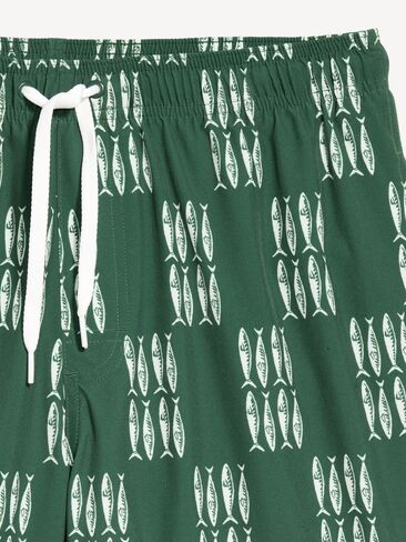 Old Navy Swim Trunks -- 7-inch inseam - Green Fish in Saudi Arabia