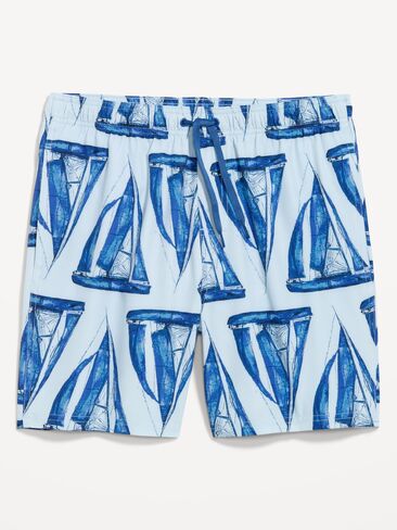 Old Navy Swim Trunks -- 7-inch inseam - Blue Sailboats in Saudi Arabia