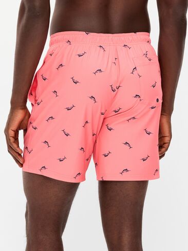 Old Navy Swim Trunks -- 7-inch inseam - Pink Fish in Saudi Arabia