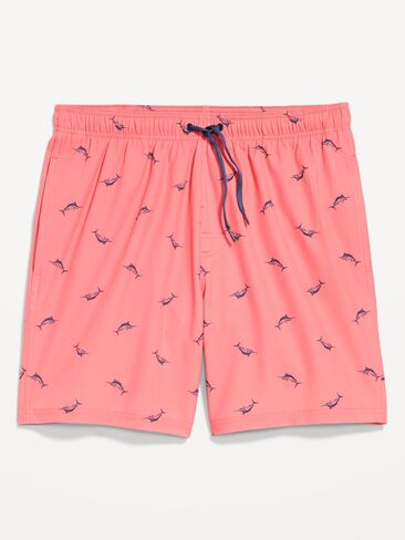 Old Navy Swim Trunks -- 7-inch inseam - Pink Fish in Saudi Arabia