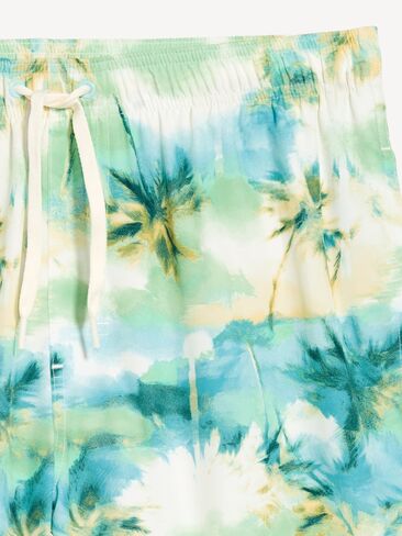 Old Navy Swim Trunks -- 7-inch inseam - Watermelon Palm Print in Saudi Arabia