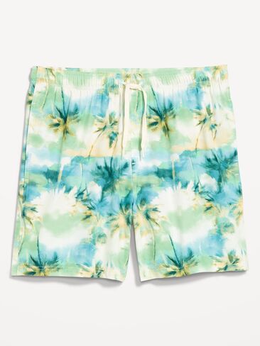 Old Navy Swim Trunks -- 7-inch inseam - Watermelon Palm Print in Saudi Arabia