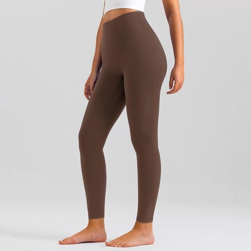 Women's No Front Seam Workout Leggings 26.5 Inches - High Waisted Lounge Pants Pilates Gym Yoga Athletic Buttery Soft in Saudi Arabia