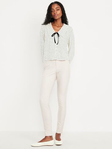 Old Navy High-Waisted Pixie Skinny Ankle Pants - New Tan Heather in Kuwait