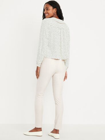 Old Navy High-Waisted Pixie Skinny Ankle Pants - New Tan Heather in Kuwait