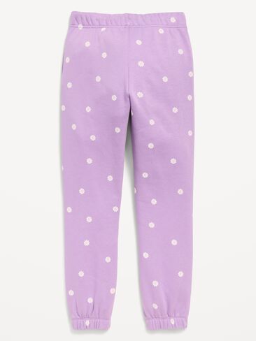 Old Navy Logo-Graphic Jogger Sweatpants for Girls - LILAC SHADOW in Saudi Arabia