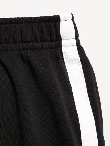 بنطال رياضي فضفاض بقصة مستقيمة الأرجل من Old Navy للفتيات من French-Terry - بلاك جاك in Kuwait