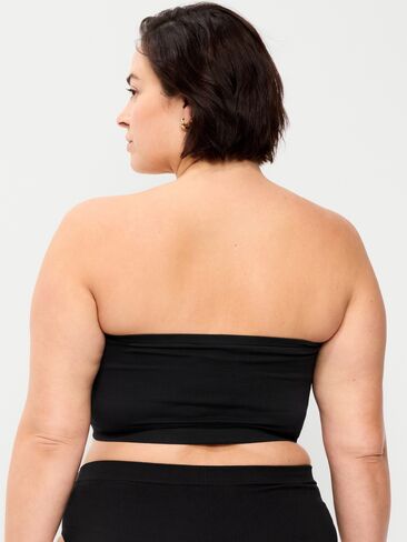 Old Navy Bandeau مضلع طويل بدون خياطة - بلاك جاك in Kuwait