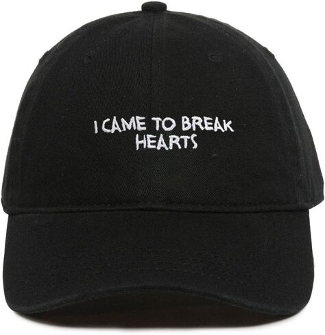 قبعة بيسبول I Come to Break Hearts RiRi مطرزة من القطن قابلة للتعديل للأب in Kuwait
