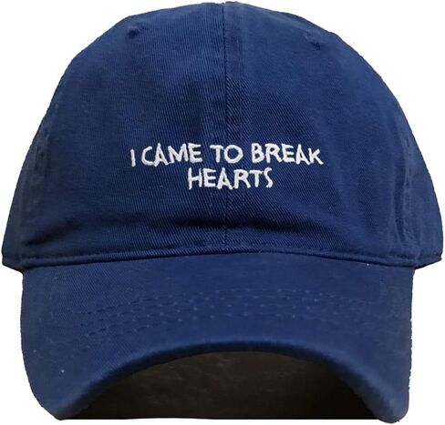 قبعة بيسبول I Come to Break Hearts RiRi مطرزة من القطن قابلة للتعديل للأب in Kuwait