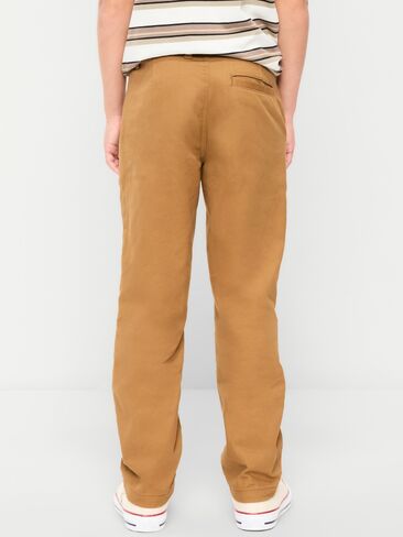 Old Navy Uniform Straight Leg Pants for Boys - Bandolier Brown in Saudi Arabia