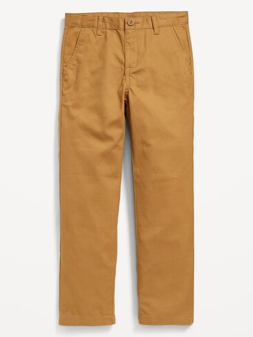 Old Navy Uniform Straight Leg Pants for Boys - Bandolier Brown in Saudi Arabia