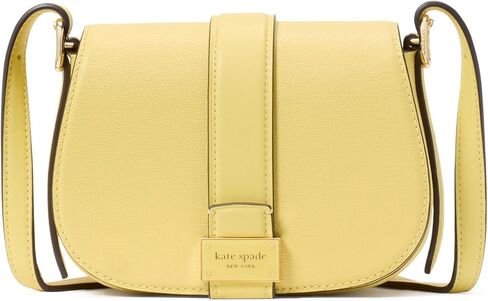 kate spade new york Nouveau Denim Suede mini Saddle, Blue Multi in Saudi Arabia