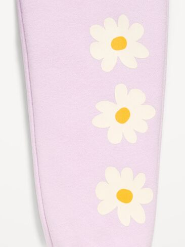 Old Navy Logo-Graphic Jogger Sweatpants for Toddler Girls - Lilac Ice in Saudi Arabia