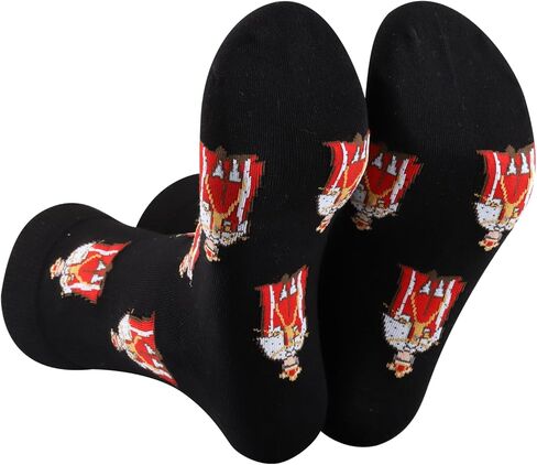 BWWKTOP King George Socks Musical Fans Gift K ing George Theater Merch in Saudi Arabia