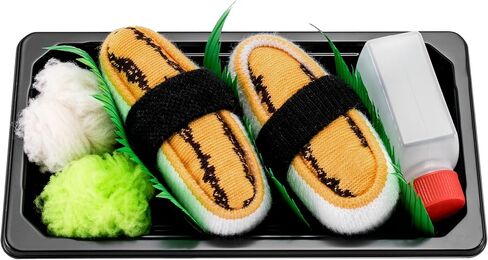 Rainbow Socks - Men's Women's - Sushi Socks Box Tamago - 1 Pair in Saudi Arabia
