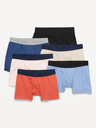 Old Navy Boxer-Briefs Underwear 6-Pack for Boys - SUNSET 648 in Saudi Arabia