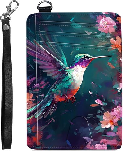 RFID Blocking Wallet Women, Slim Credit Card Holder with ID Window, Cute Small Front Pocket Card Wallet, Girls & Ladies Minimalist PU Leather Card Case for Travel Shopping Office, Frog Mushroom in Saudi Arabia