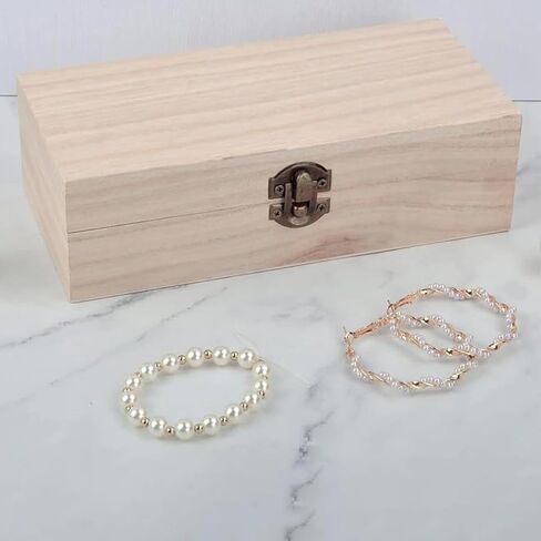 1Pc Stylish Retro Jewelry Storage Box, Rustic-style Decorative Jewelry Box, Suitable For Storing Small Accessories. in Saudi Arabia