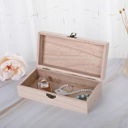 1Pc Stylish Retro Jewelry Storage Box, Rustic-style Decorative Jewelry Box, Suitable For Storing Small Accessories. in Saudi Arabia