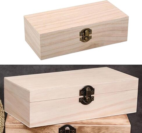 1Pc Stylish Retro Jewelry Storage Box, Rustic-style Decorative Jewelry Box, Suitable For Storing Small Accessories. in Saudi Arabia