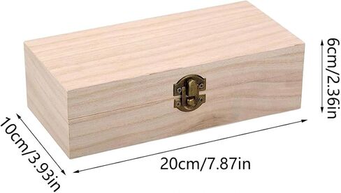 1Pc Stylish Retro Jewelry Storage Box, Rustic-style Decorative Jewelry Box, Suitable For Storing Small Accessories. in Saudi Arabia