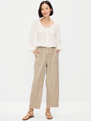 بنطال للكاحل بخصر عالٍ من Old Navy - مرمى حجر in Saudi Arabia