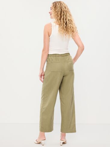 بنطال للكاحل بخصر عالٍ من Old Navy - أعشاب مجففة in Saudi Arabia