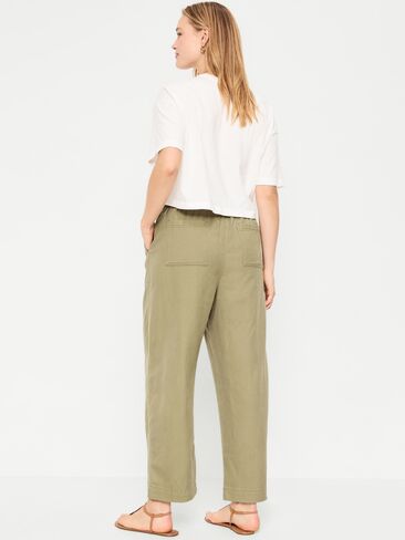 بنطال للكاحل بخصر عالٍ من Old Navy - أعشاب مجففة in Saudi Arabia