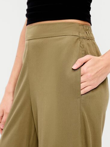 Old Navy High-Waisted Playa Wide-Leg Pants - Kombu in Saudi Arabia