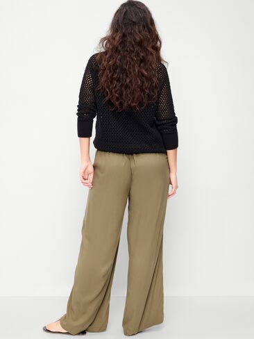 Old Navy High-Waisted Playa Wide-Leg Pants - Kombu in Saudi Arabia