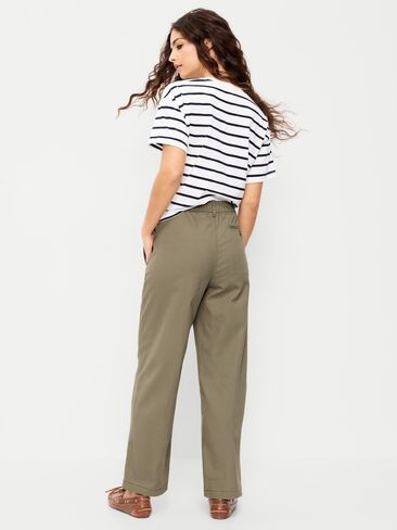 بنطال OGC Chino عالي الخصر من Old Navy مستقيم بطول كامل - جدار حجري in Saudi Arabia