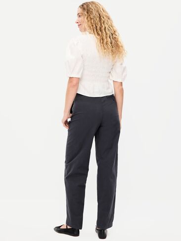 Old Navy High-Waisted OGC Chino Full Length Straight Pants - Navy Captain in Saudi Arabia