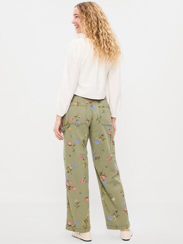 Old Navy High-Waisted Straight Ankle Pants - Dried Grasses in Saudi Arabia