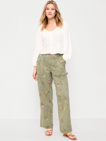 Old Navy High-Waisted Straight Ankle Pants - Dried Grasses in Saudi Arabia