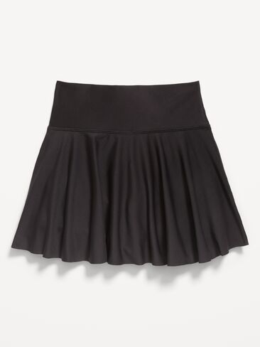 Old Navy High-Waisted PowerSoft Skort for Girls - Black Jack in Kuwait