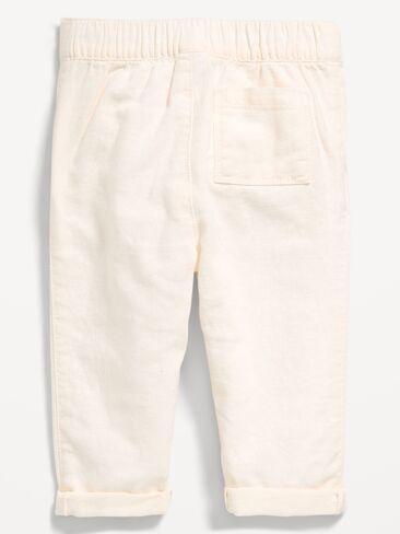 Old Navy Linen-Blend Pants for Baby - Creme De La Creme in Kuwait
