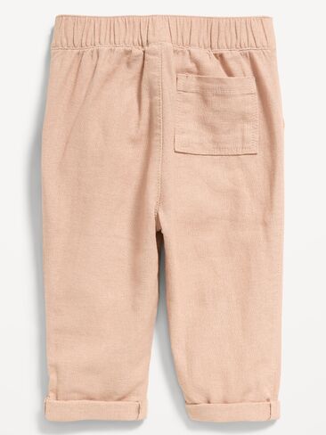 Old Navy Linen-Blend Pants for Baby - Rock Crystal in Kuwait