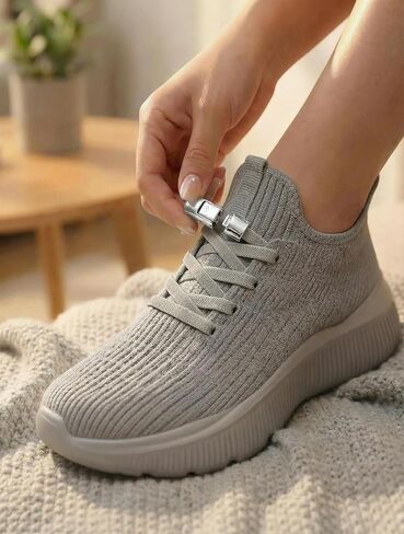 KJML DIY No Tie Shoelaces for Adults Elastic Shoe Laces for Sneakers No Tie Shoe Laces for Kids Stretch Tieless Shoelaces in Saudi Arabia